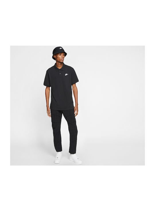 Ανδρικό T-shirt Κοντομάνικο Nike Polo Μαύρο